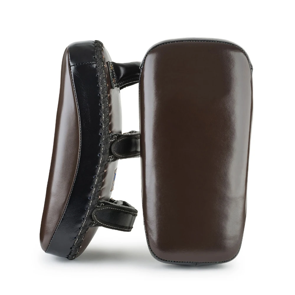 Leather Made Kicking Shield Kick Pads Striking Training Use Kick Boxing MMA Shield
