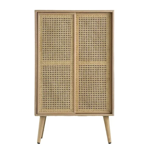 Vietnam factory high quality modern design natural rattan cabinet wooden home furniture from Vietnam