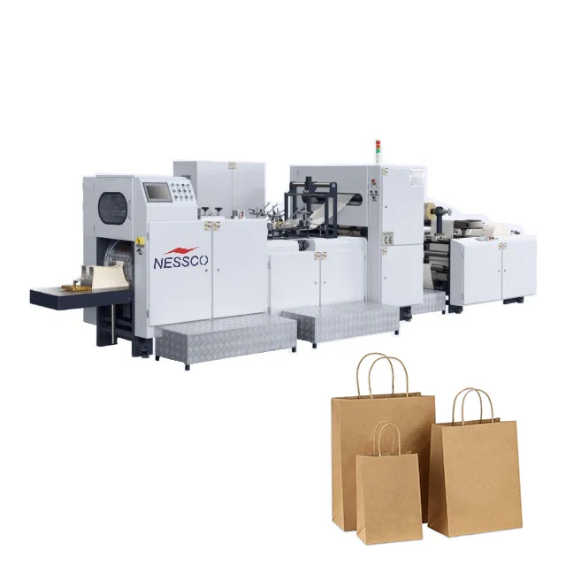 
Машина для производства бумажных пакетов (500 шт./мин) 