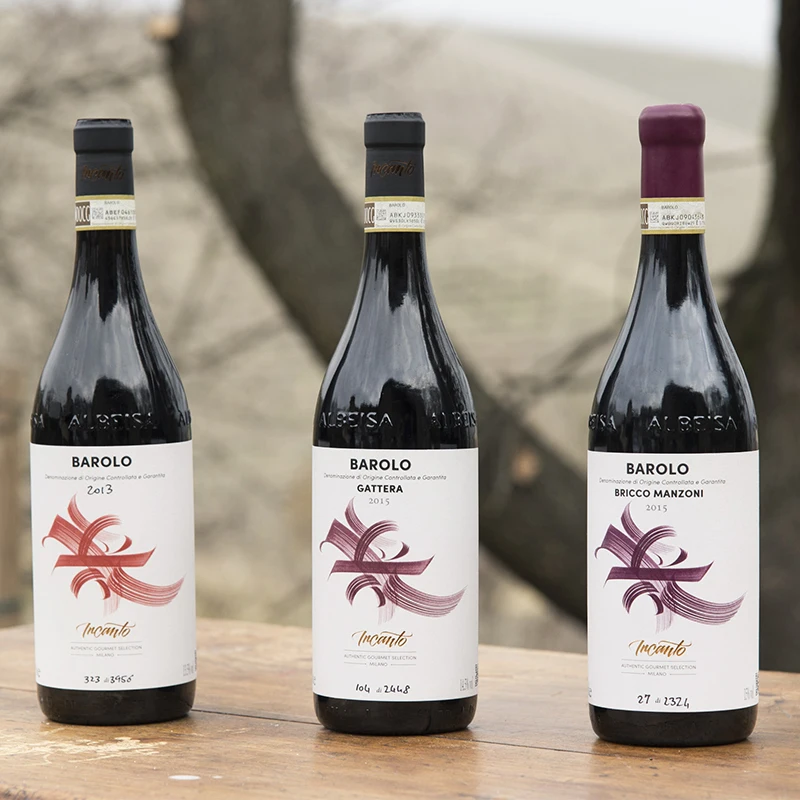 Красное вино Langhe DOC Nebbiolo высокое качество Сделано в Италии готов