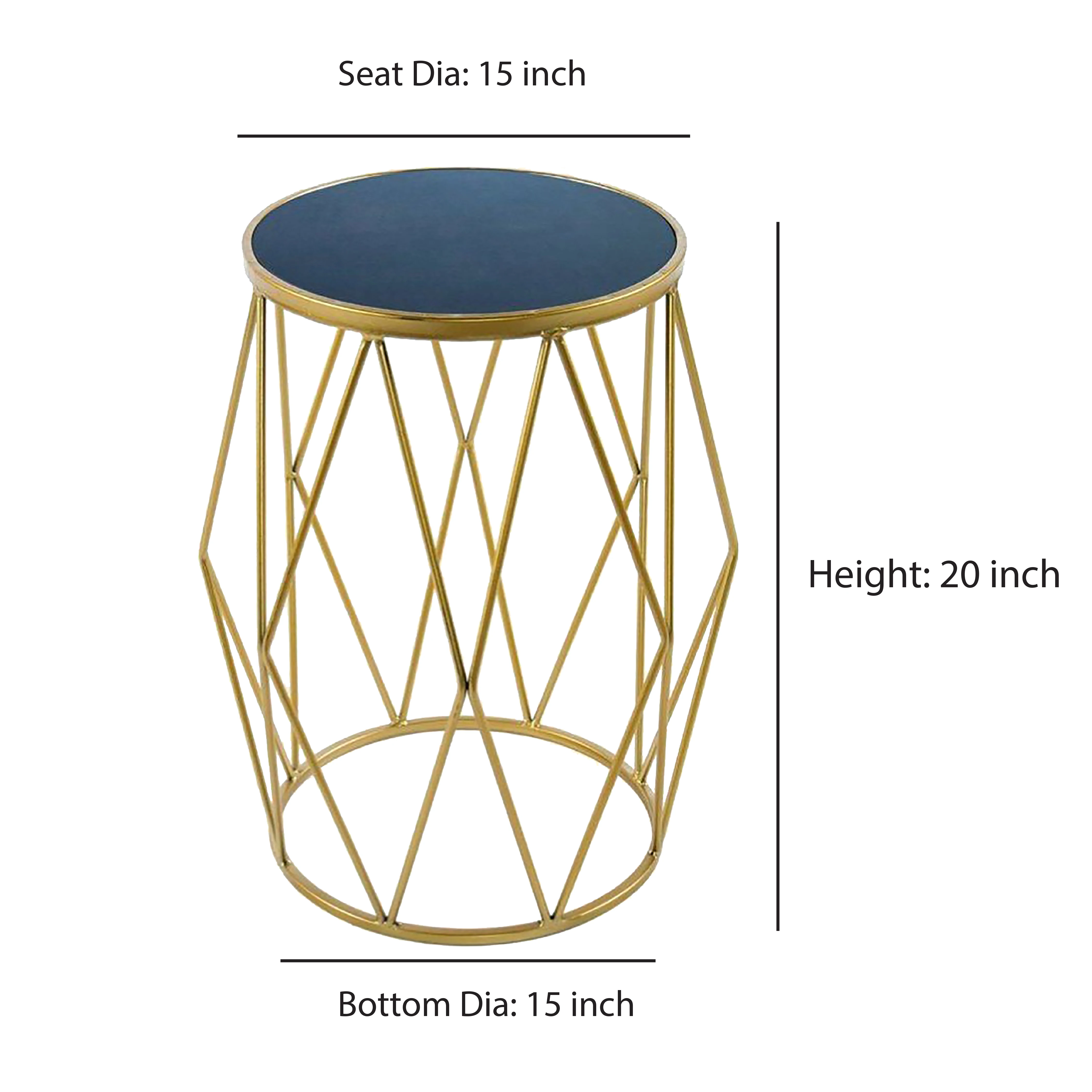 Original Indian Factory Modern Style Marble Top Home Decor Furniture Metal Living Room Table for Dining Office Gym Space India