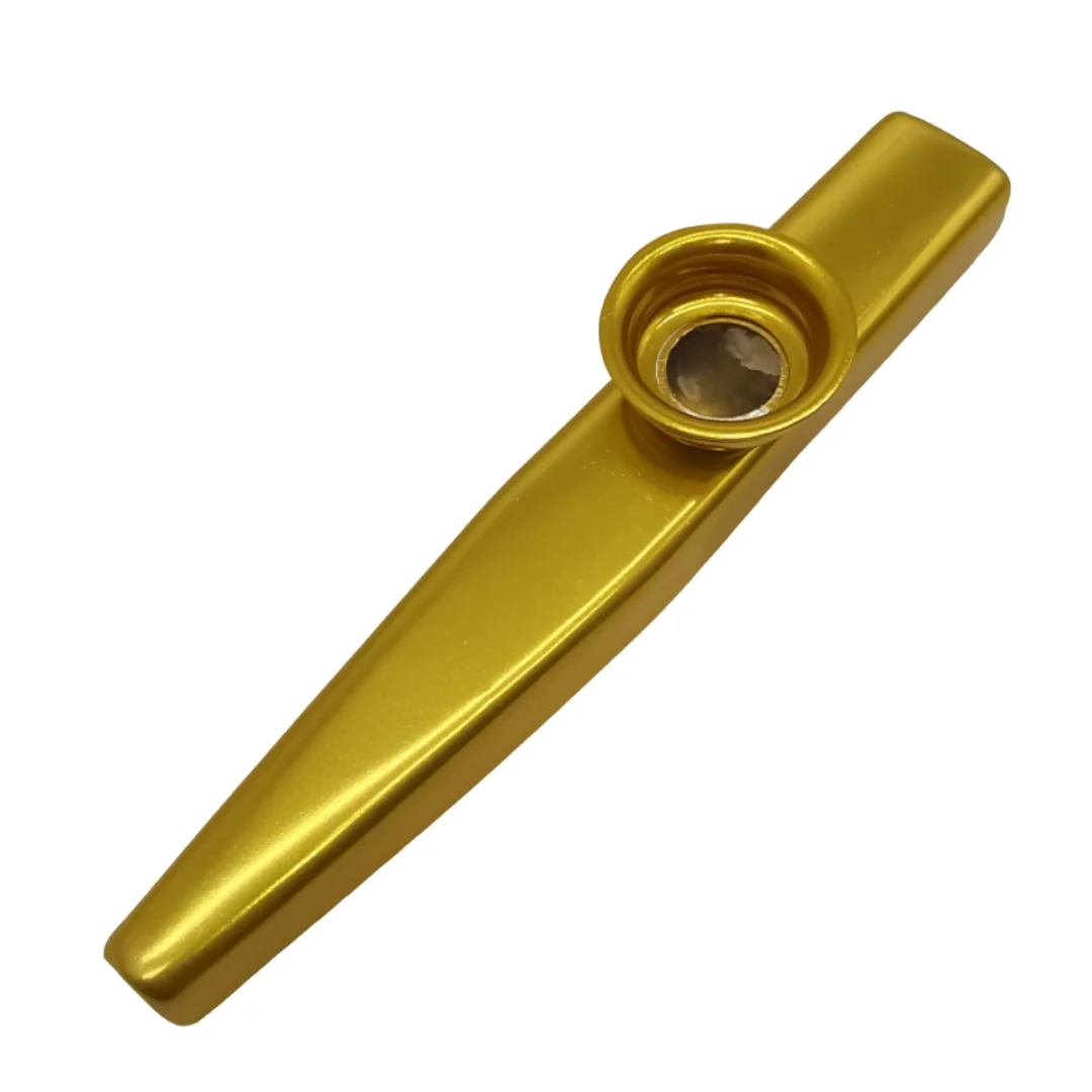 MKSU Factory Direct Mini Metal Kazoo Professional Musical Instrument Toy Children Custom Logo Accepted Hot Sale Promotional Gift