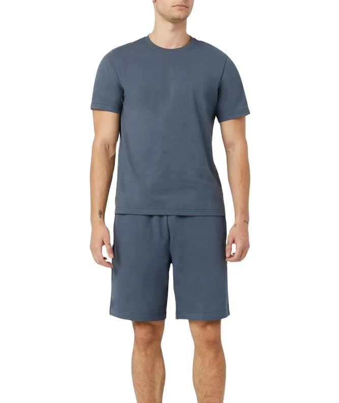 Custom Solid Color Summer Men Short Tracksuit Wholesale T Shirts Youth and Adults Fashion Causal Women Twin Sets