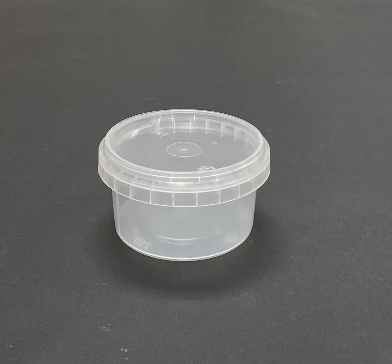 365ML 12oz PP Plastic Food Container Round Container For Food Storage Packaging
