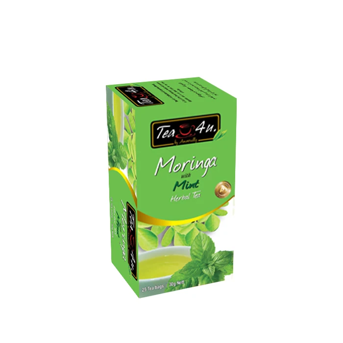 Tea4U Moringa Mint Flavoured 25 Tea Bags