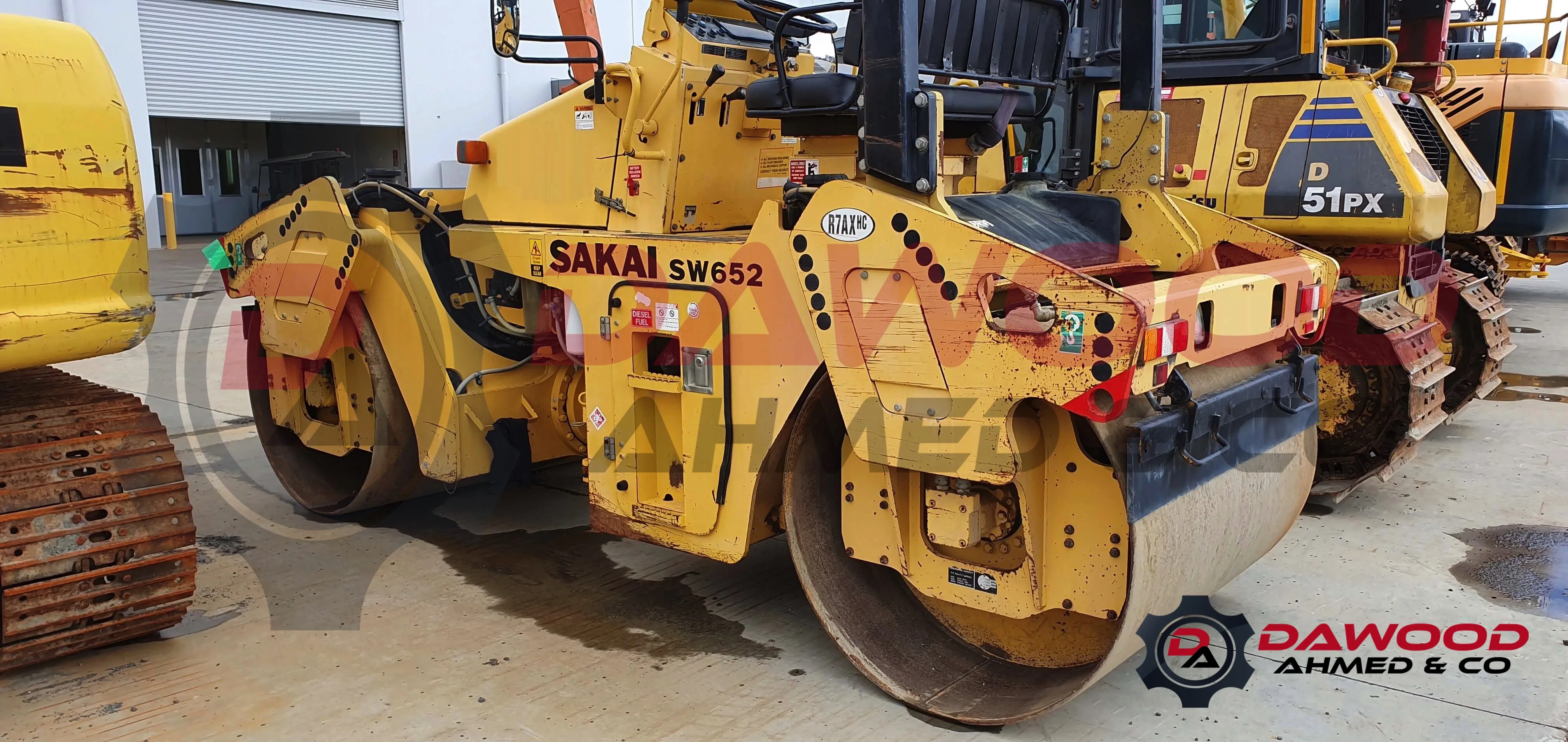 
Used Sakai SW652 Tandem Roller 