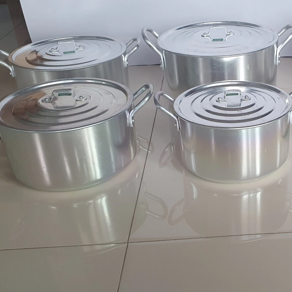 ALUMINUM POT COOKWARE SET SIZE FROM 14 TO 36CM FDI KIM ANH VIETNAM