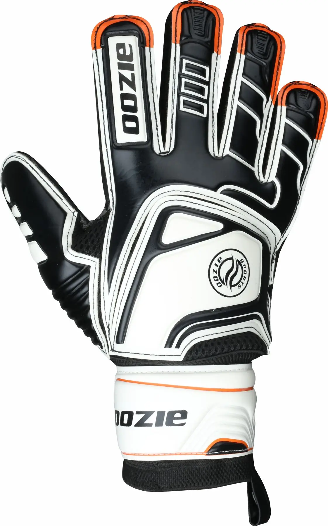 Перчатки вратаря изготовлены из нового базового немецкого латексного дышащего материала плотно прилегают к игроку и легко захватывают футбол