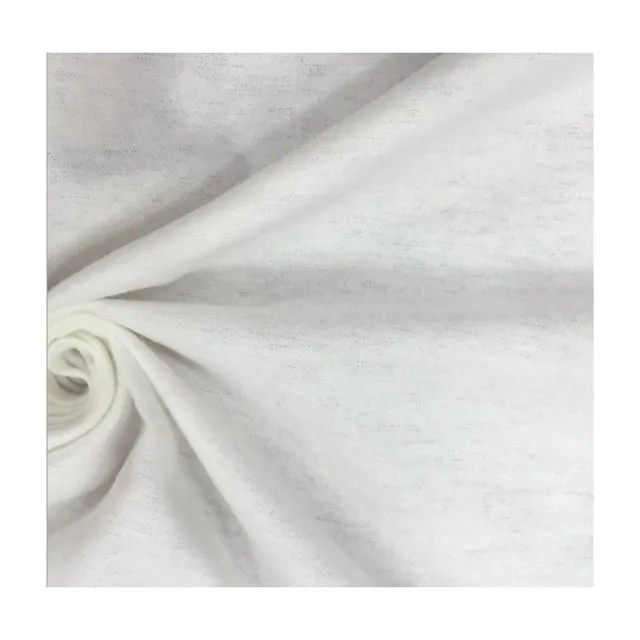 43/44inch 150gsm C 20*10 40*42 double sided brushed cotton bleached white flannel fabric