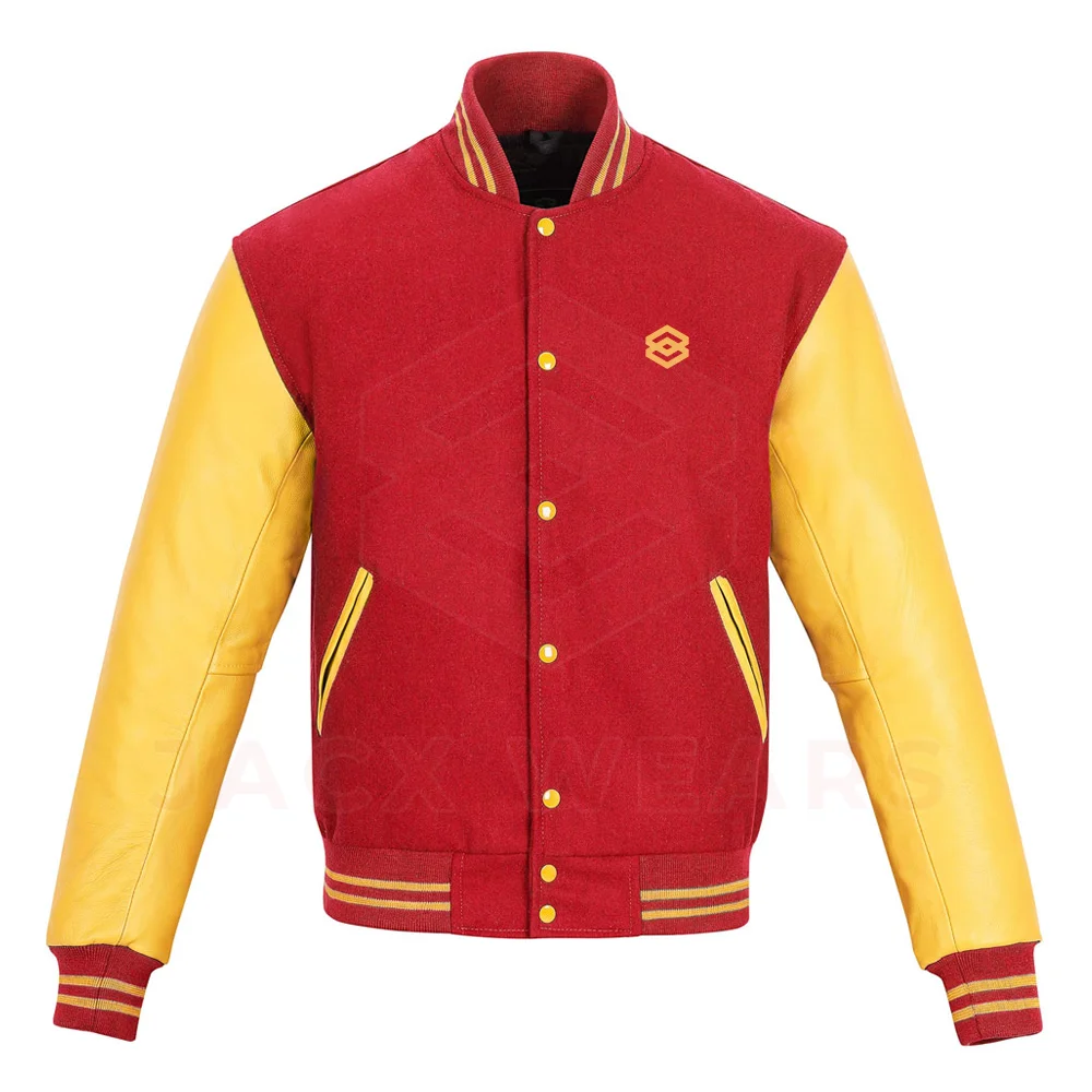 Индивидуализированная бейсбольная куртка в американском стиле для студентов