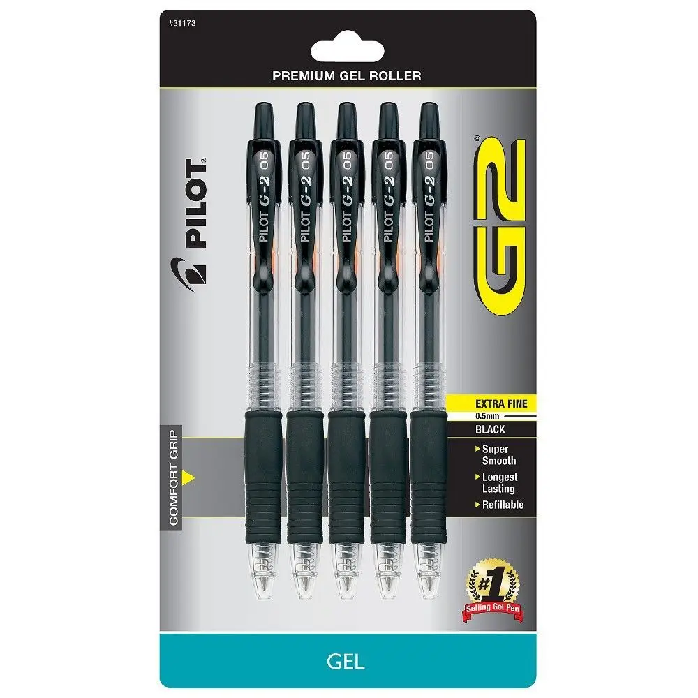 Черные гелевые ручки InkJoy. Точка высыхания 5 мм в 3 раза быстрее для уменьшения размазывания гладких чернил позволяет сохранить идеи по странице