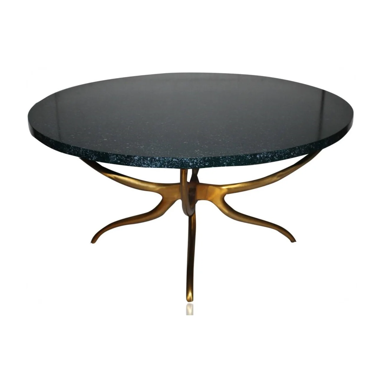 Алюминиевый круглый центральный стол античный никелевый Декоративный Круглый Журнальный столик для гостиной металлическая мебель на заказ распродажа