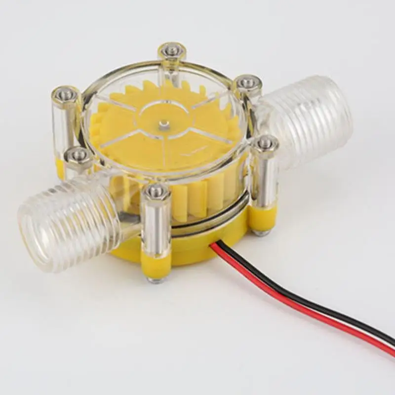 RDS Electronics-DC 5V/12V/80V 10W Water Flow Pump Mini Hydro Generator Turbine Flow Hydraulic Conversion