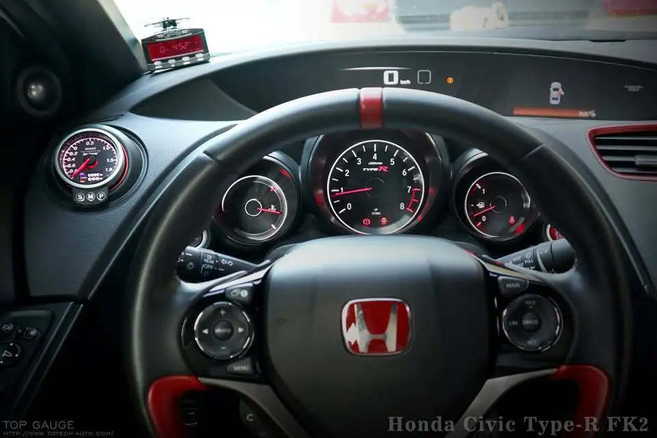 
60mm RHD Airvent Gauge Pod compatible with Honda Civic Type R FK2 