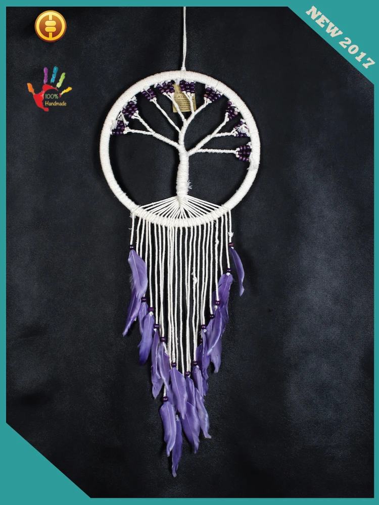 Cheap Rattan Macrame Dream catcher ring 2020 Bali indonesia