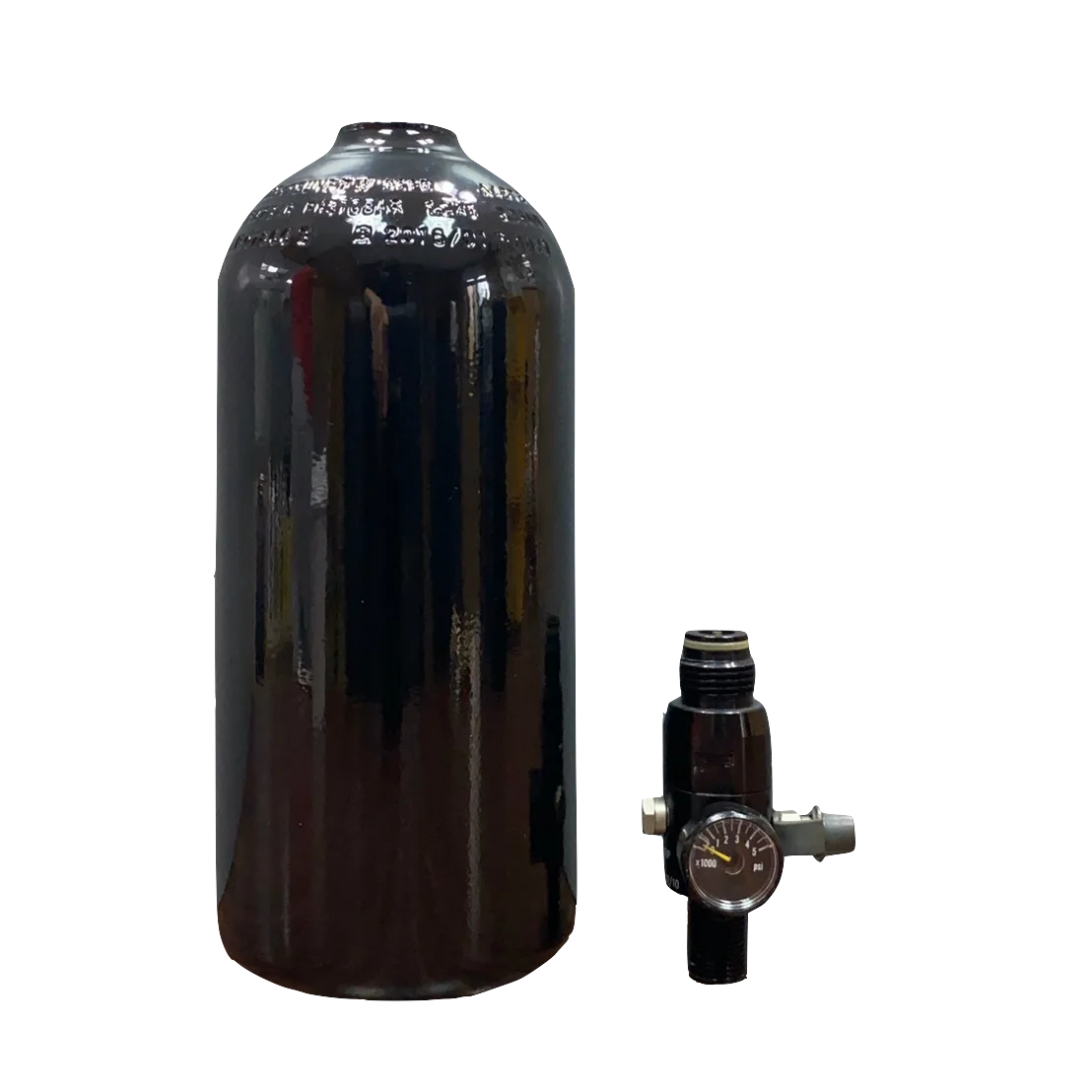 TPED 48ci 3000HP air gun gas bottle pcp cylinder paintball air tank with regulator