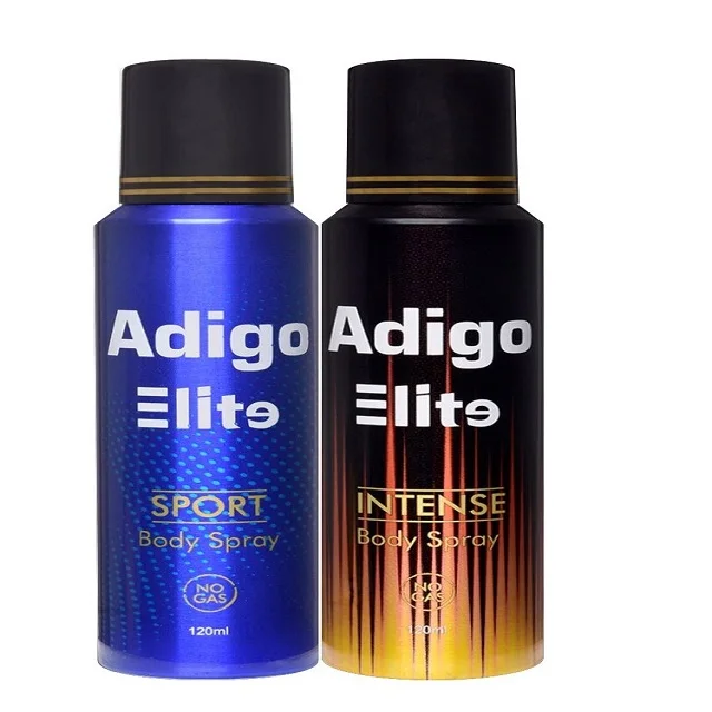 Спрей Adigo Man Elite для тела-насыщенный 120 мл и спорт 120 мл
