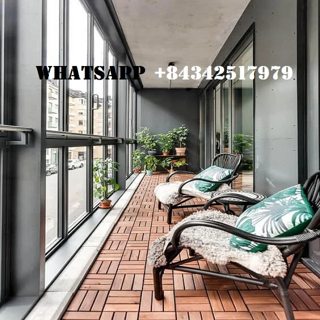 Tiles decking- Using in/outdoor - wood deck tiles 6/12 slats for Sale - Hardwood materials