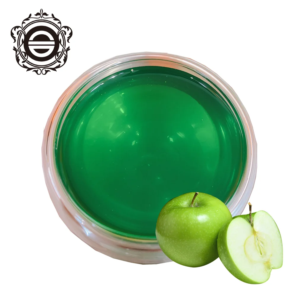 Taiwan Premium Concentrated Fruit Syrup Green Apple Flavor Fruit Syrup Concentrate Supply