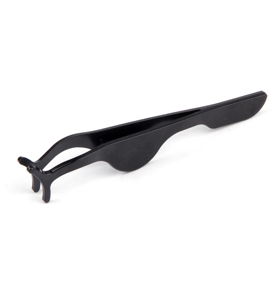 False Eyelashes Clip Eyelash Tweezers Applicator Eye Lash Aid Forceps Tools Stainless Steel Personal Beauty Care