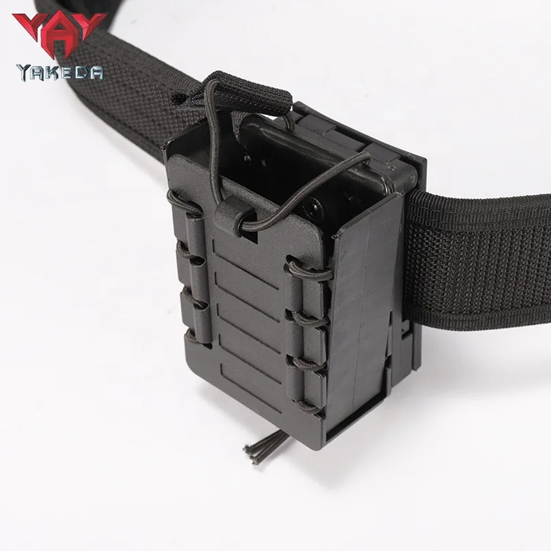 YAKEDA Tactical Gear Radio Pouch Duty Belt Accessories Patrol Molle Walkie-talkie Holder for Tactical Belt Tactical Equipment