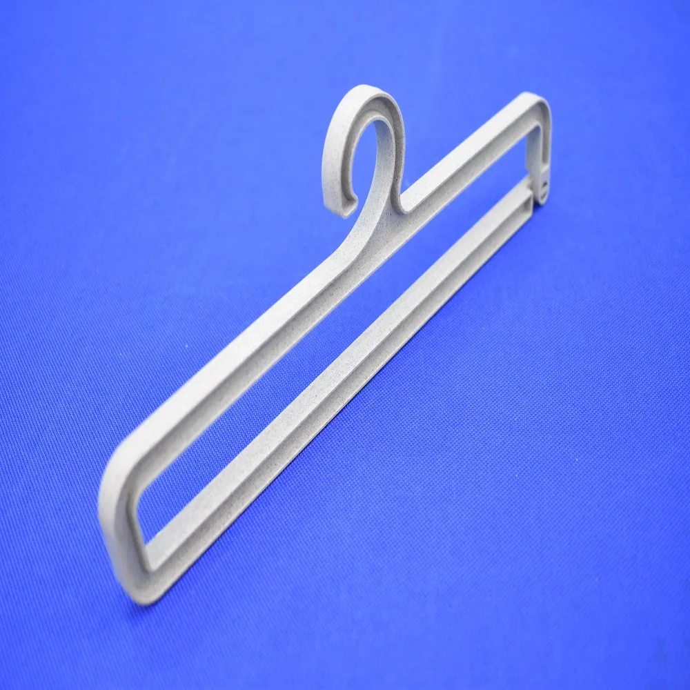Hanger from rice husk material are safe and lightweight and can use for display or clothes towels ties