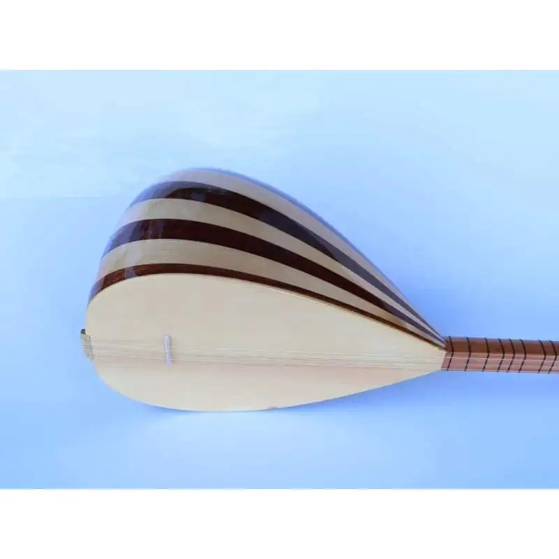 Турецкий баглама Saz из красного дерева и клена с длинным вырезом для продажи CSL-113