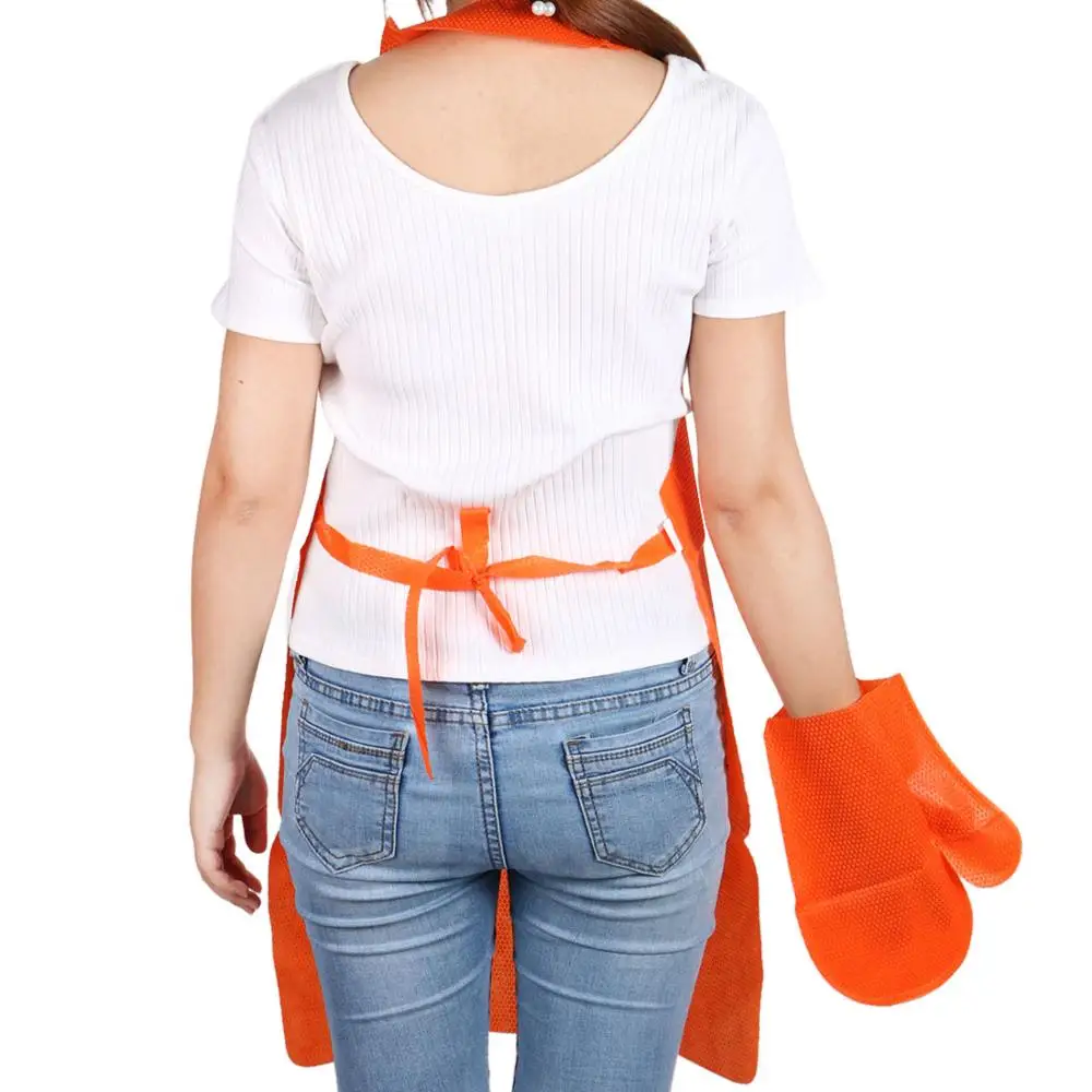 Professional Chef Bib Apron Black White Chalk Stripe cotton twill fabric kitchen aprons Fire Retardant Chef Uniforms