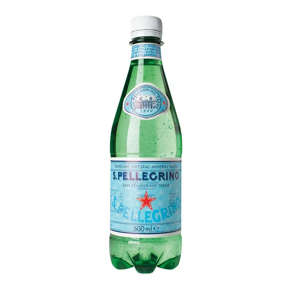 Italian 250ml Sparkling Drinking Water in Glass Bottle at Factory Direct Price