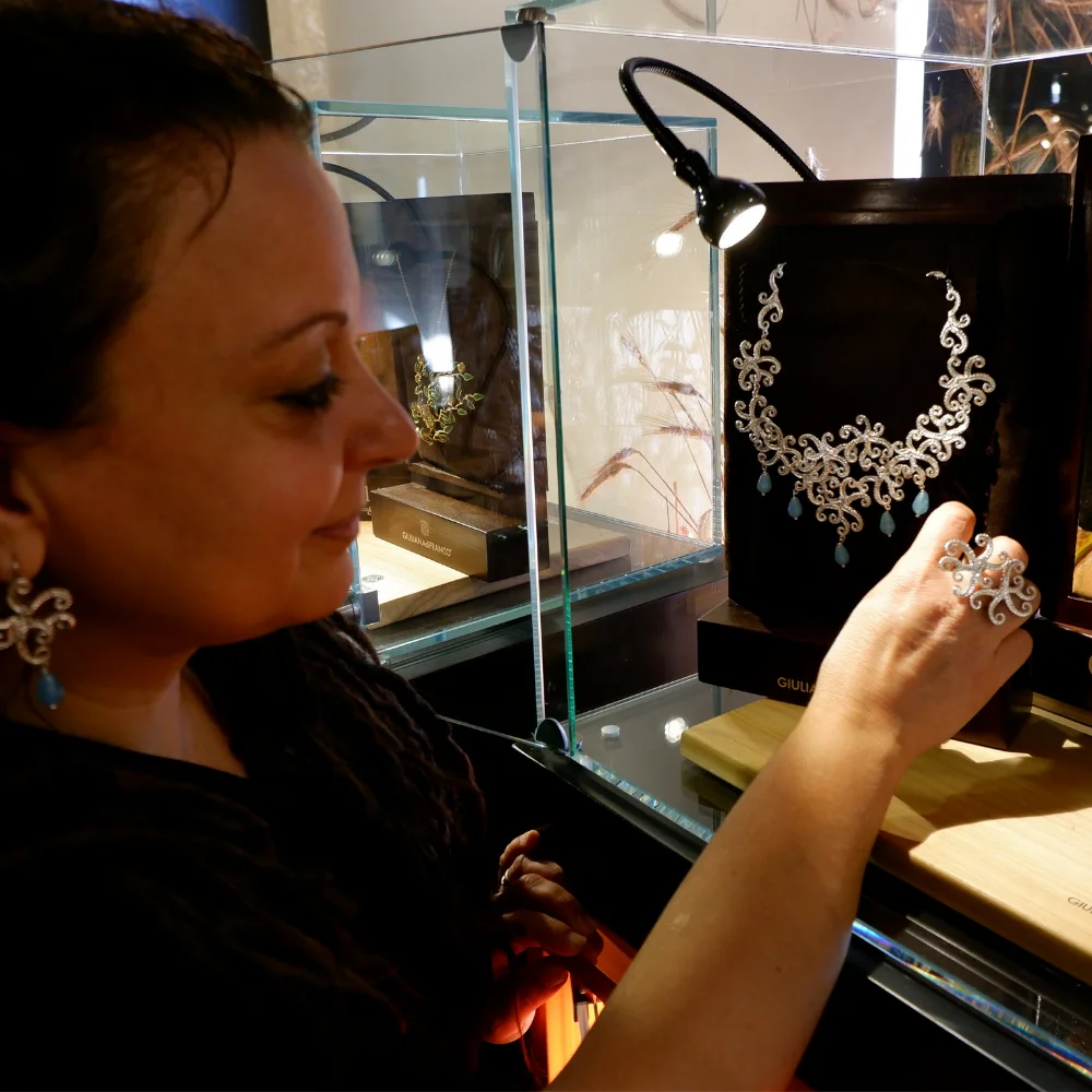 Handcraft fashion Italian Necklace silver 925 CADMIUM NICKEL FREE Jewelry design collection multi elements