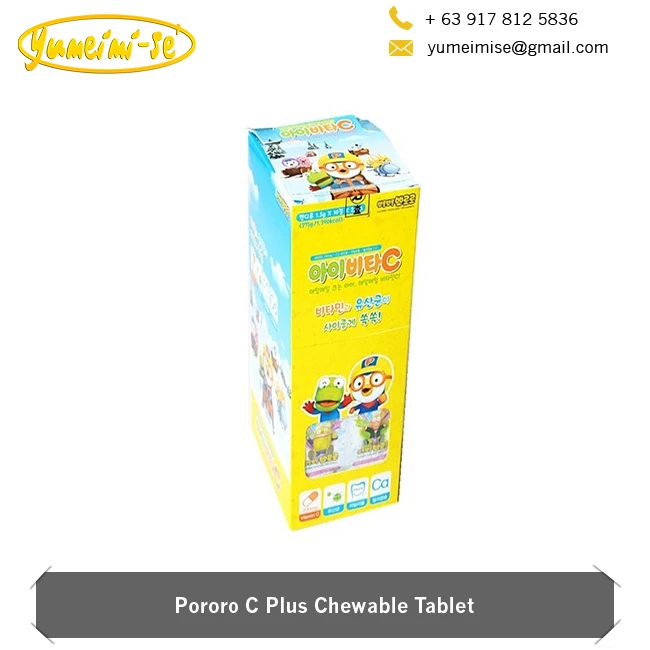 Food Supplement Ecofriendly Pororo C Plus Chewable Tablet