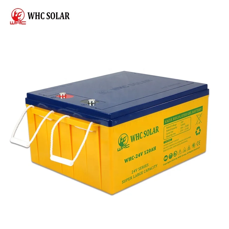 Аккумуляторная батарея WHC на солнечной батарее, глубокий цикл ИБП, 24 В, 12 В, 7 Ач, 100 Ач, 120 Ач, 200 ач, гелевые свинцово-кислотные аккумуляторы agm