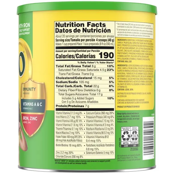 Сухое молоко Nestle NIDO Fortificada 4 85