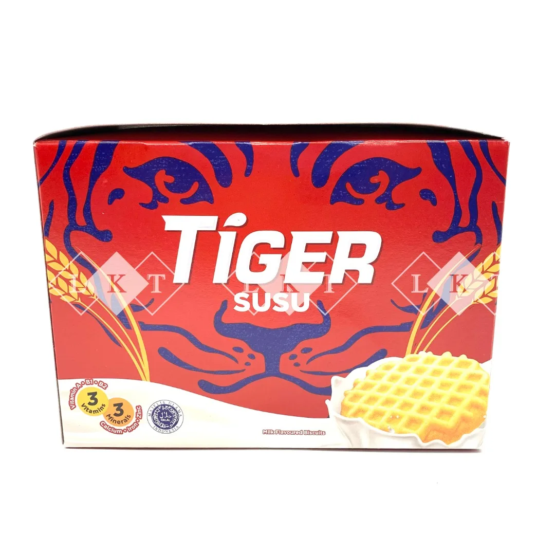 Wholesale Export Tiger Biskuat Susu Small Cookies & Biscuit 75G
