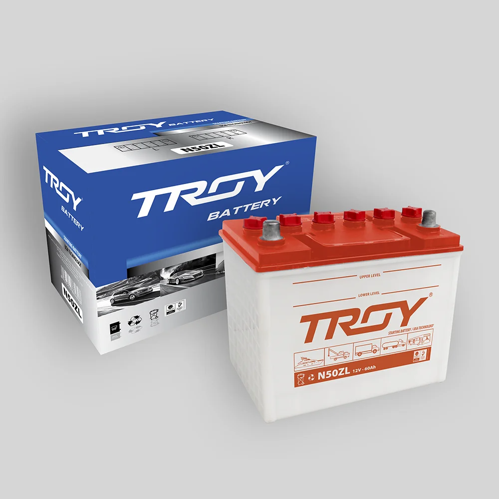 
Vietnam N50ZL 12V Car Battery Troy for Sale with High Quality 