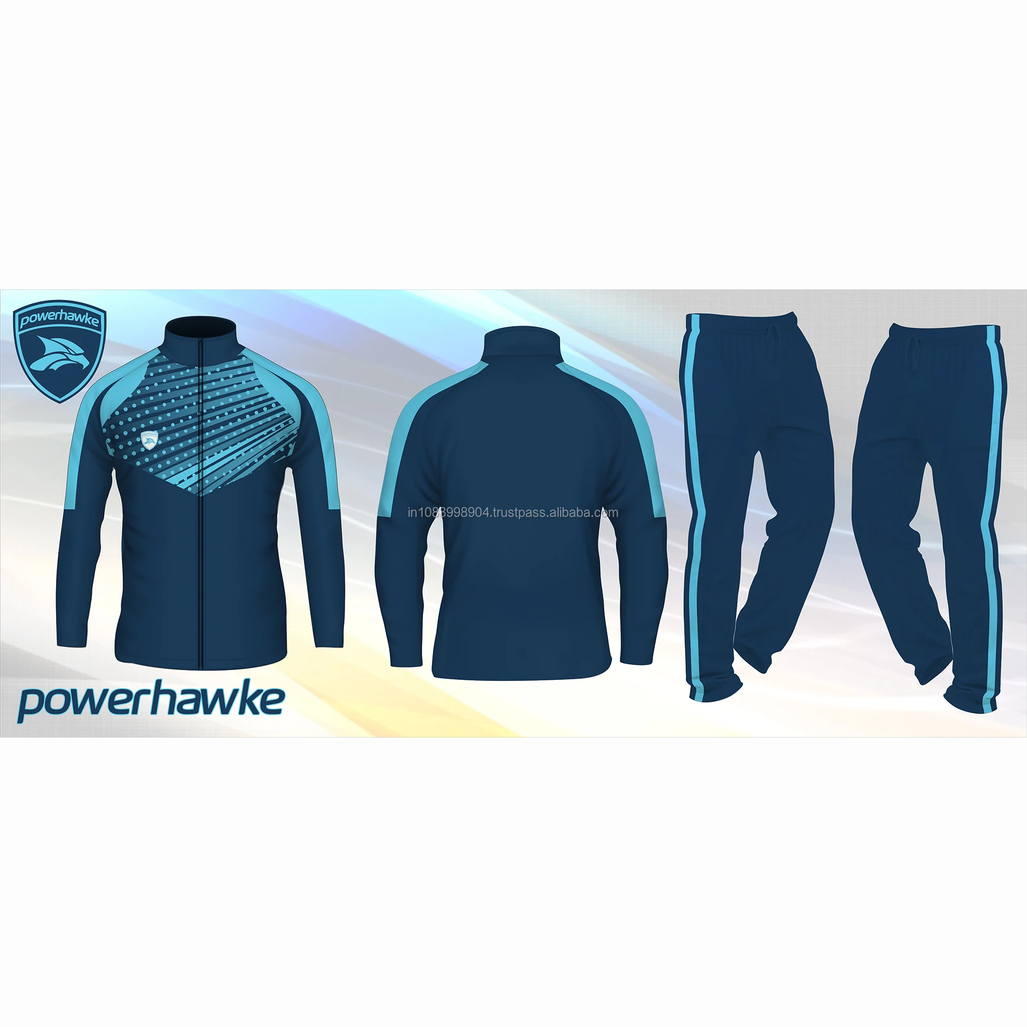 Wholesale custom logo men sweat suit sets jogging suits custom soccer cricket tracksuits for men