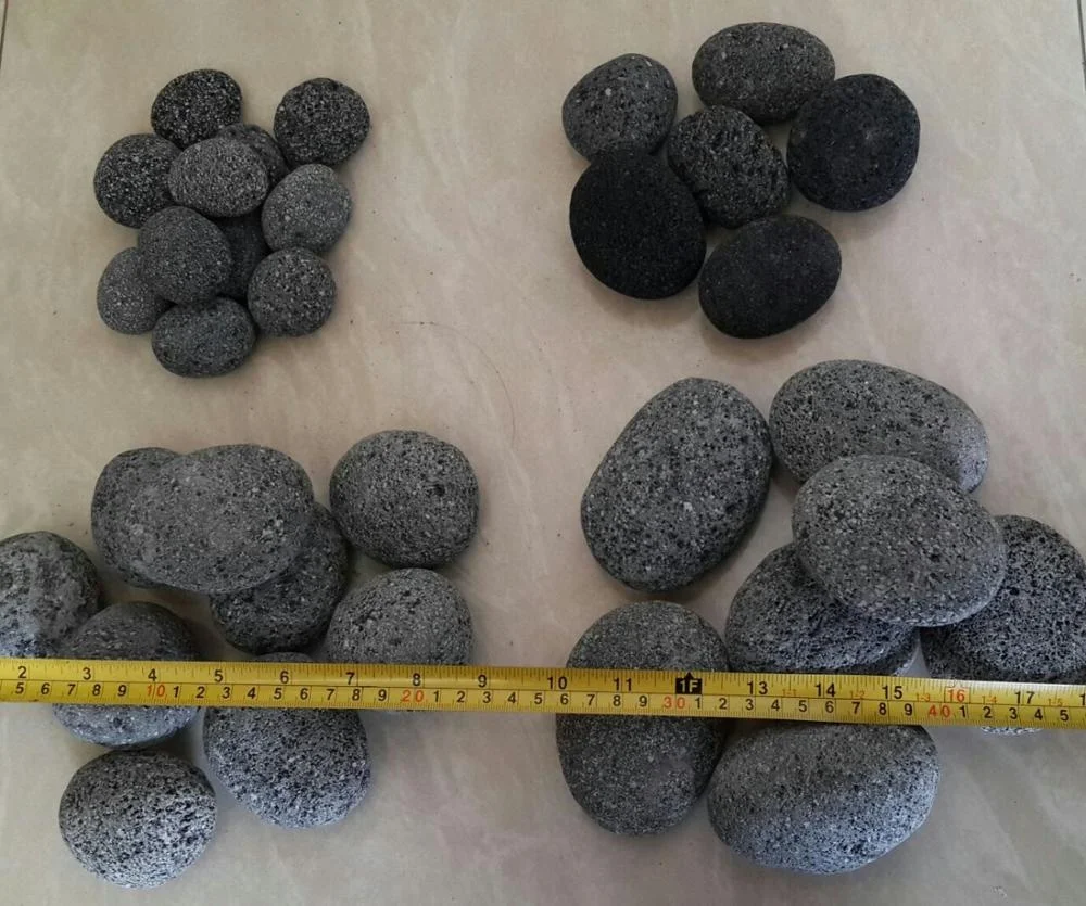 
Black Lava and Red Lava Stone ( Volcano Stone ) 