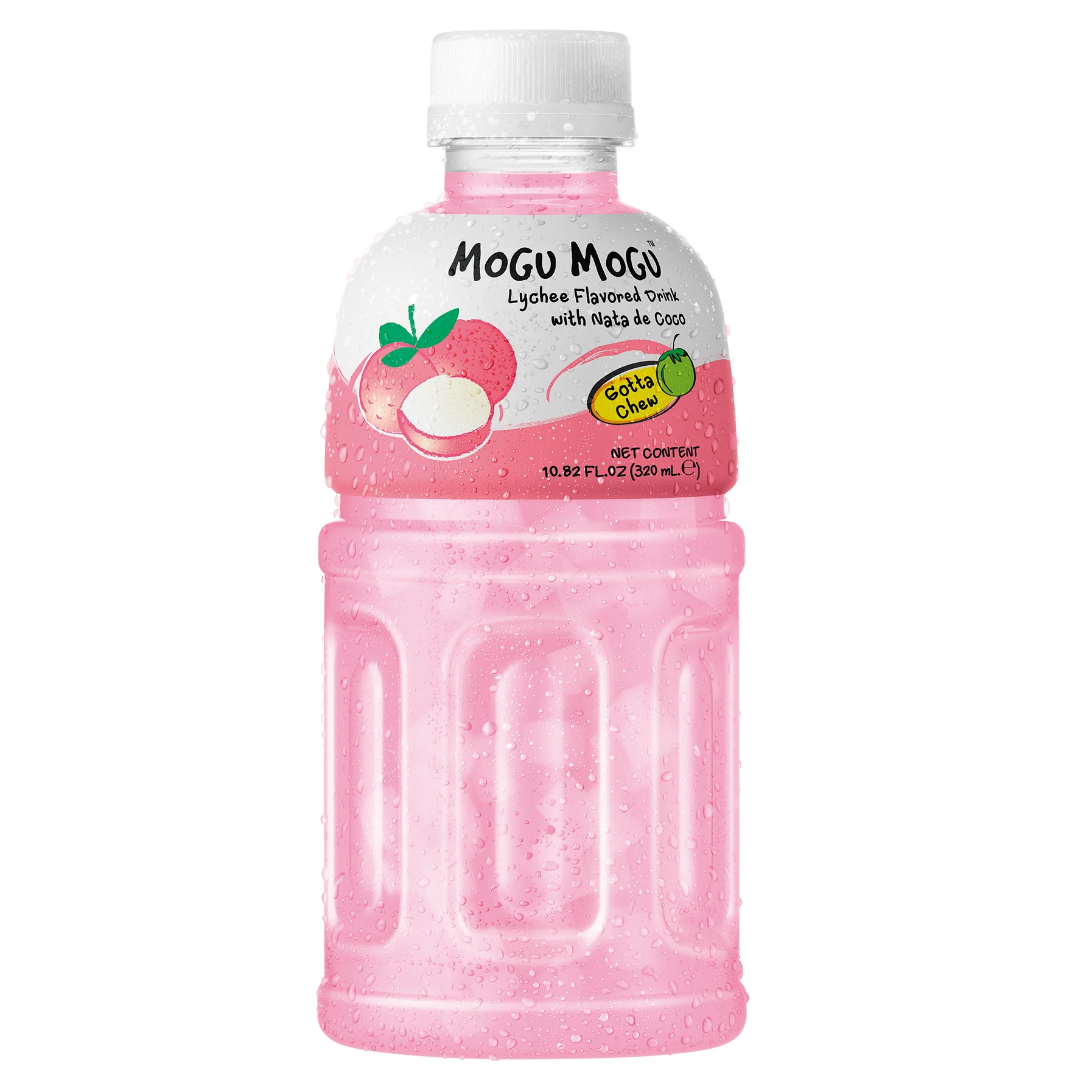 Energy Fresh Juice Fruit Glucose Concentrate Colored Mogu Mogu Lychee Flavoured Drink with Nata de Coco