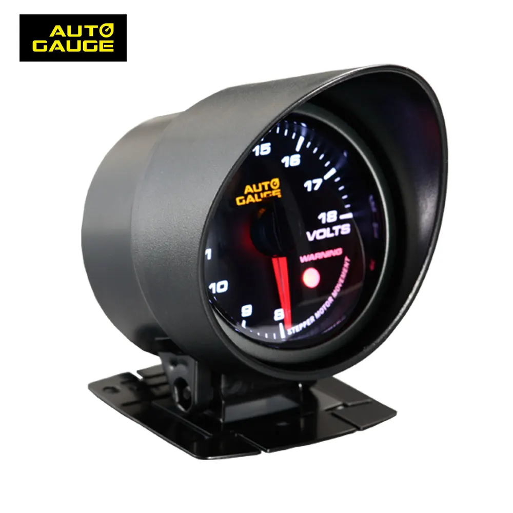 52mm or 60 mm Simple Function Smoke Lens White & Amber LED Boost Gauge