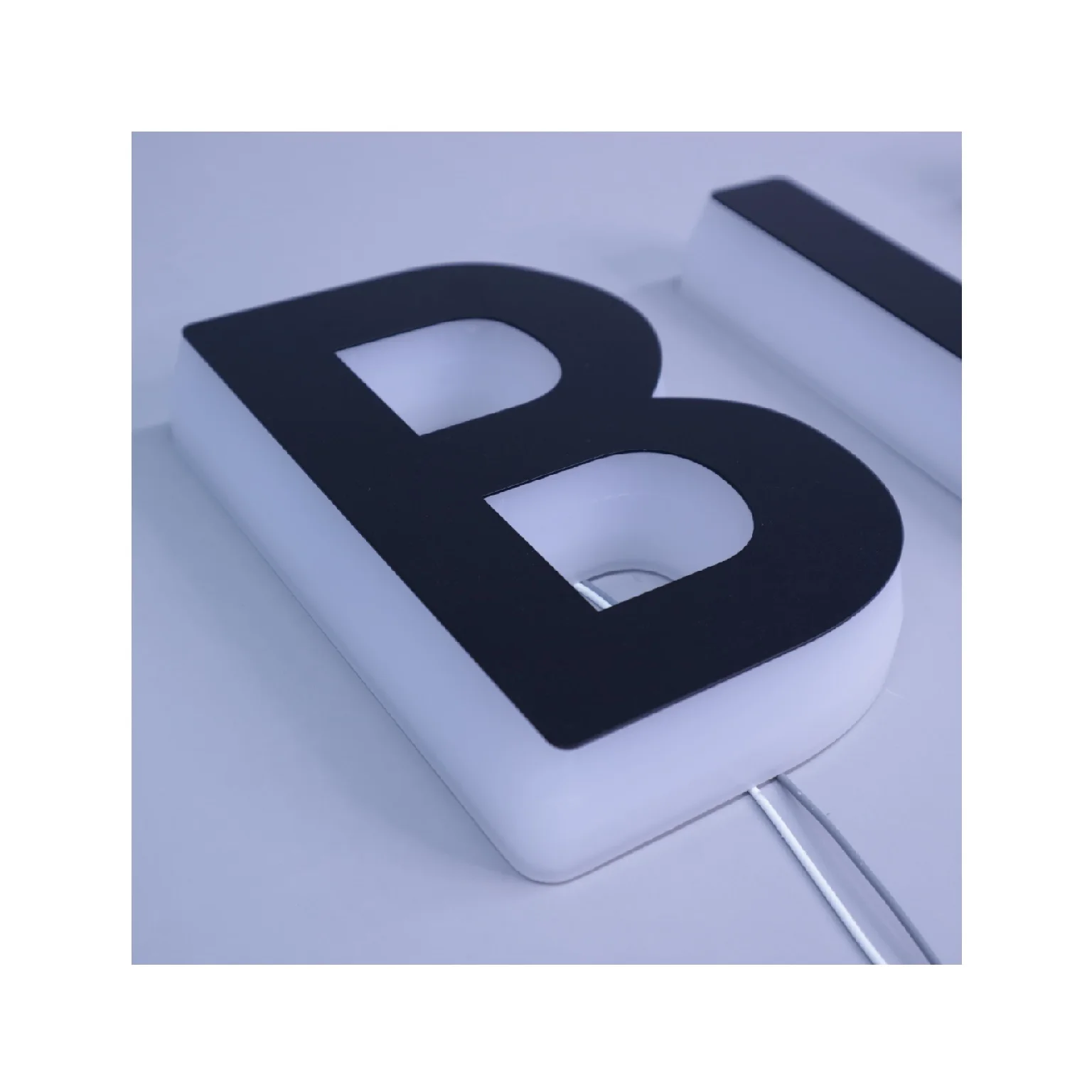 3D Letters Custom Logo Signs Acrylic Led Letter Light 3D Plastic Signs Alphabet Acrylic Letters