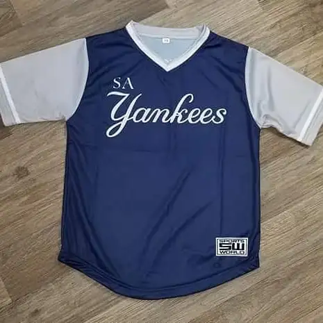 
 Бейсбольная Джерси Standwell с личной маркировкой  