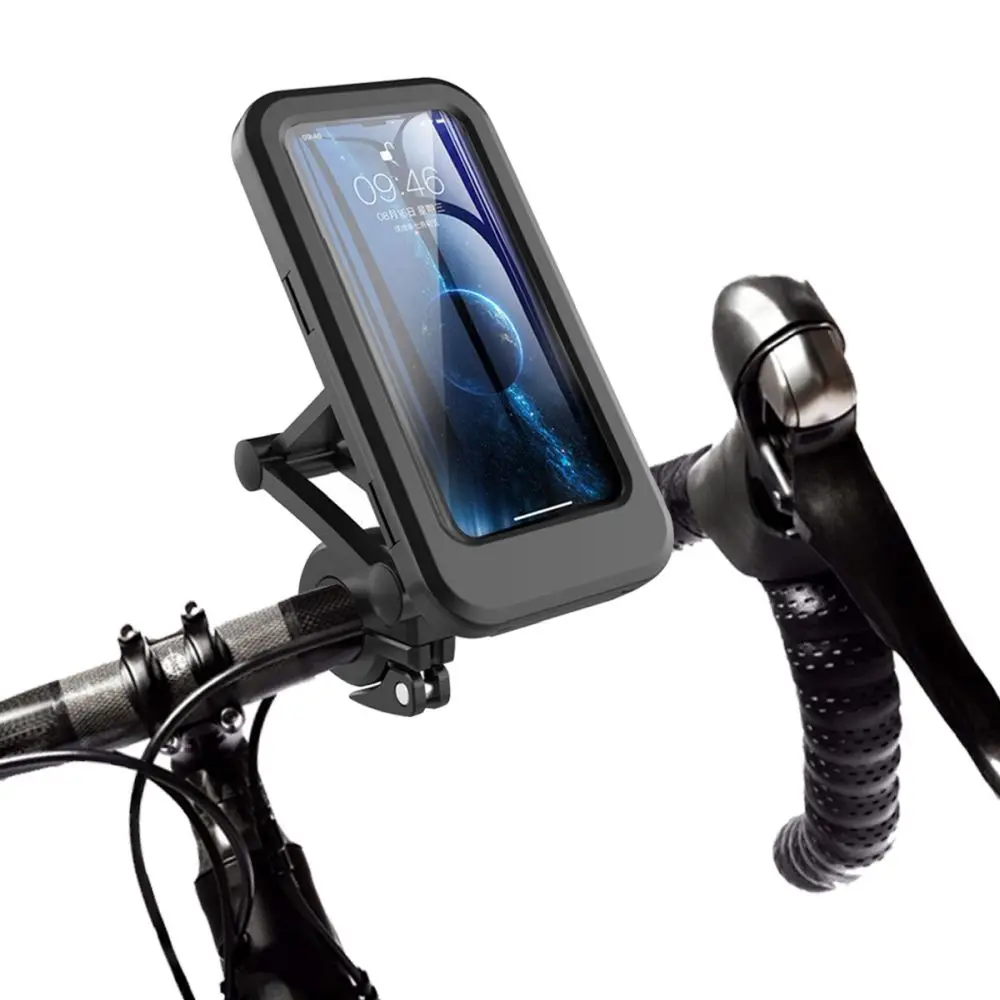 Waterproof mobile holder Phone Stand for Bike with 360 degree adjustable holder Bike Mobile Holder