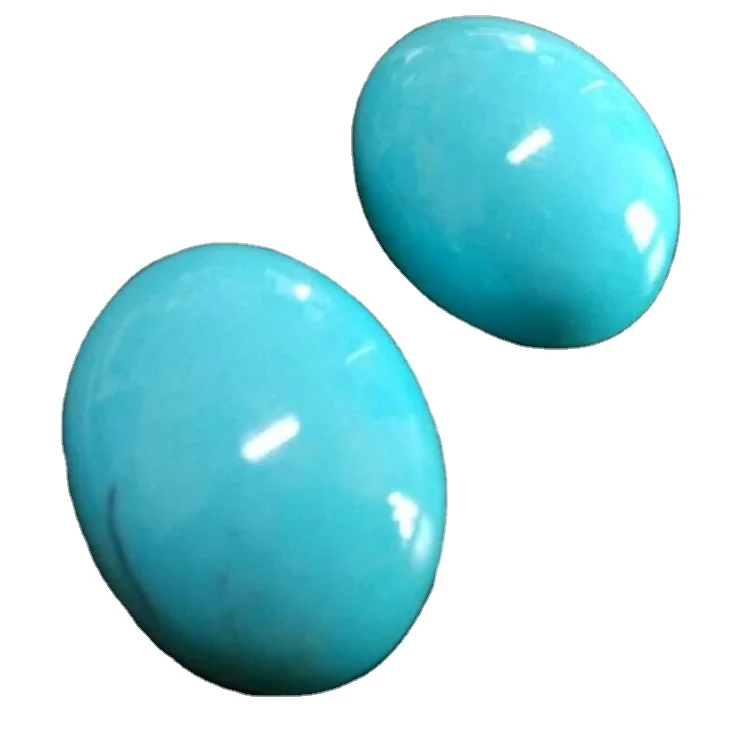 Rare turquoise cabochon stones  100% Natural Turquoise Gemstone