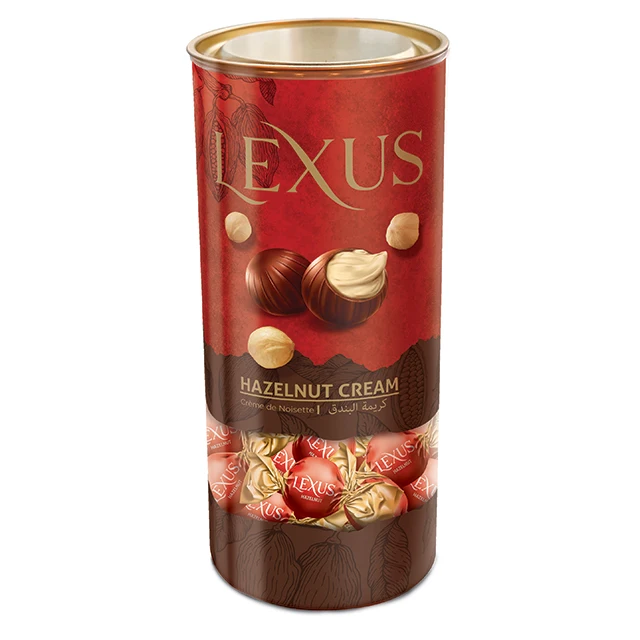 Premium Quality Candy Chocolates and Sweets Filled Hazelnut Cream 500g  Halal ISO Certified Wholesale Sweet Gift Box Valentines
