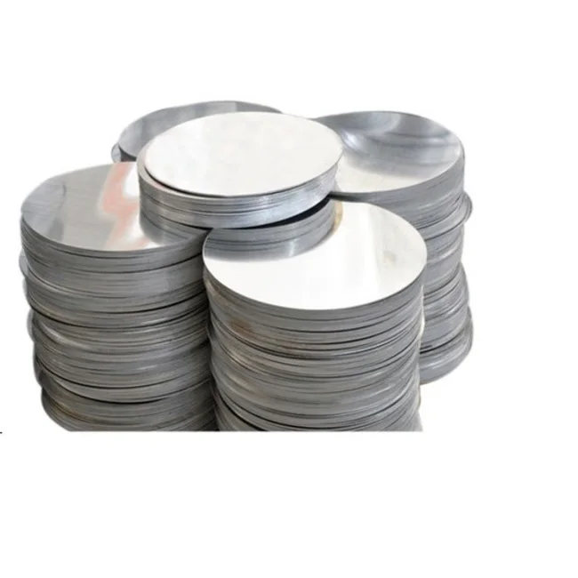 1050 1200  3003 Temper H14  aluminium round plate aluminum circle sheet disc for cookware