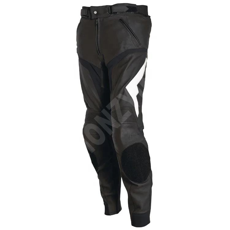 Racing Windproof Leather Motorbike Pant Breathable Custom Motorbike Racing Leather Pant Lionzy International Made In Pakistan