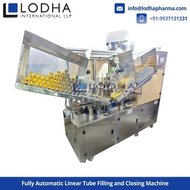 Soft Plastic Tube Filling Machine Semi Automatic Model for Ointment Filling