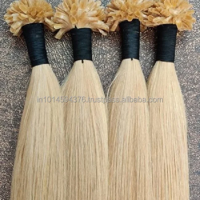 Лидер продаж производители корней и наконечников выровненные волосы с кутикулой/индийские висками!