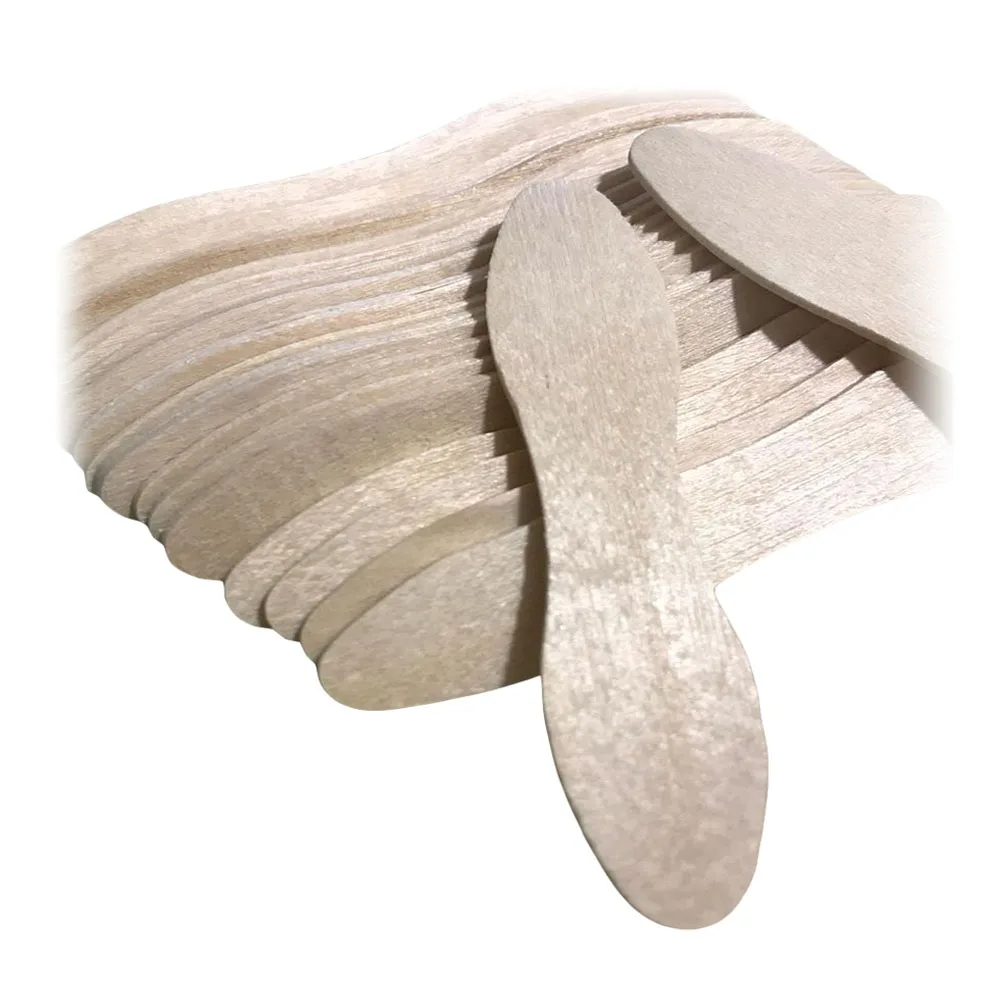 HOT SALE Not Waxed Birch Spoon for Ice Cream, AB mix Grade - wholesale craft wooden Spoon