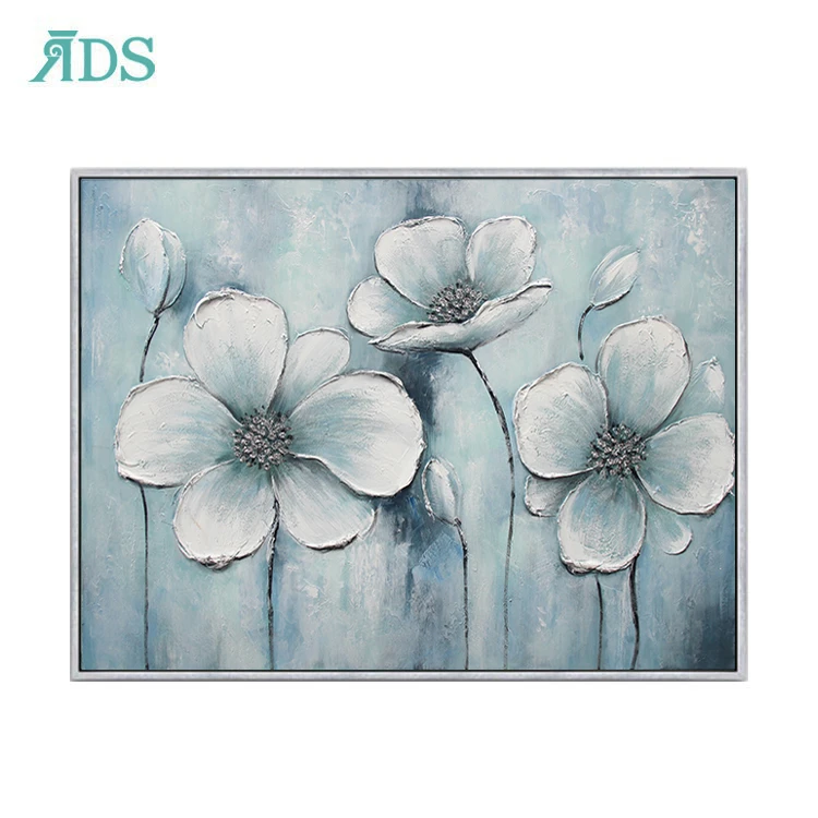 Classic Flowers Painting Interior Decoration Accessory Hanging Wall Art Vogue